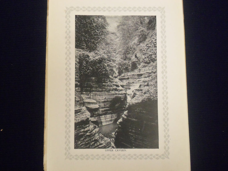1920'S 34 VIEWS HISTORY OF WATKINS GLEN NEW YORK BOOK - GREAT PHOTOS - J 1876