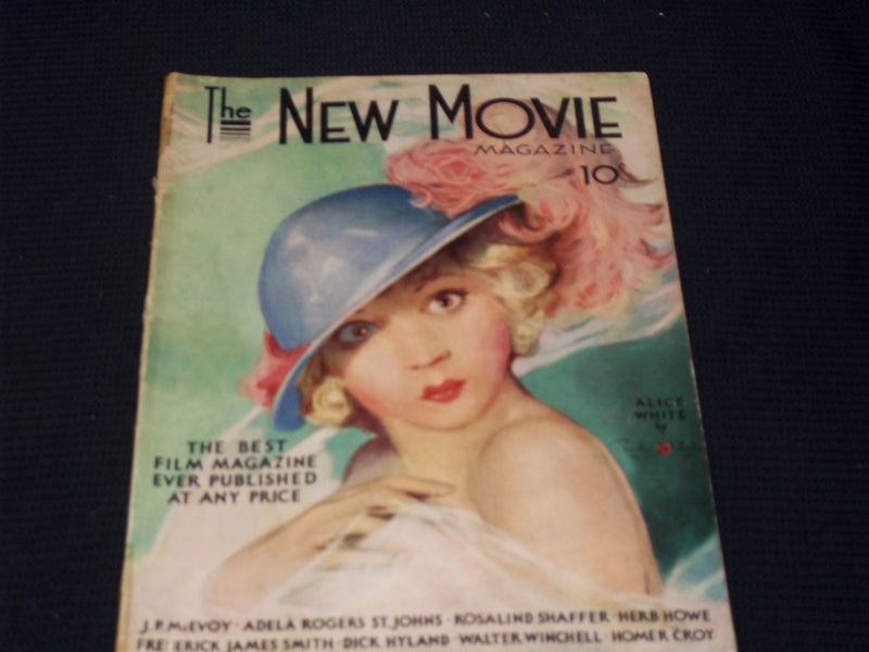 1930 FEBRUARY THE NEW MOVIE MAGAZINE - ALICE WHITE FRONT COVER - E 17177