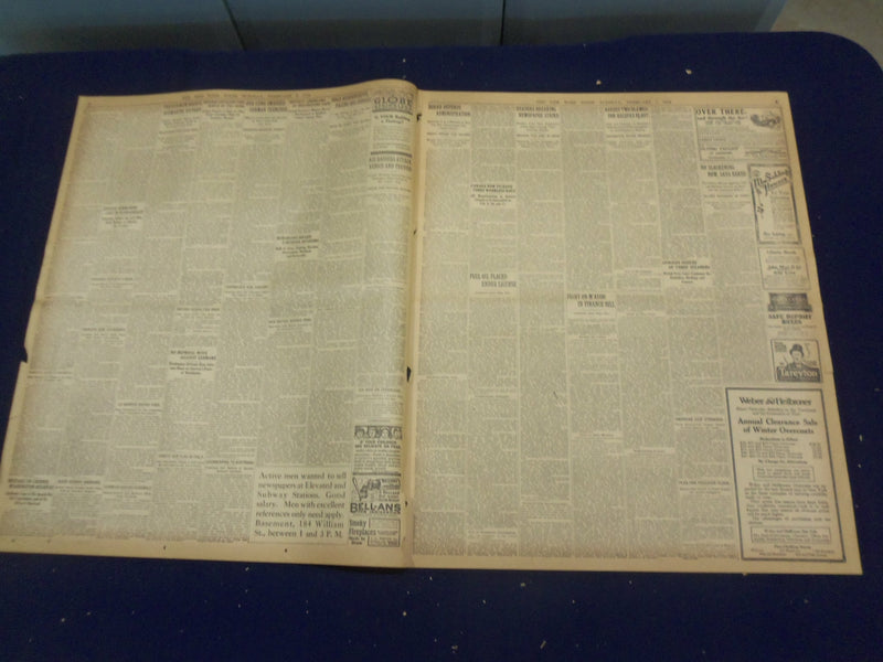 1918 FEBRUARY 5 NEW YORK TIMES - GERMAN STRIKE BROKEN BY ARMY - NT 8231