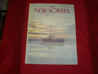 1982 SEPTEMBER 13 NEW YORKER MAGAZINE FRONT COVER ONLY - GREAT ART FOR FRAMING