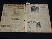 1941 DECEMBER 15 BOSTON AMERICAN NEWSPAPER - SUBS RAIDED HAWAII - NP 2151G
