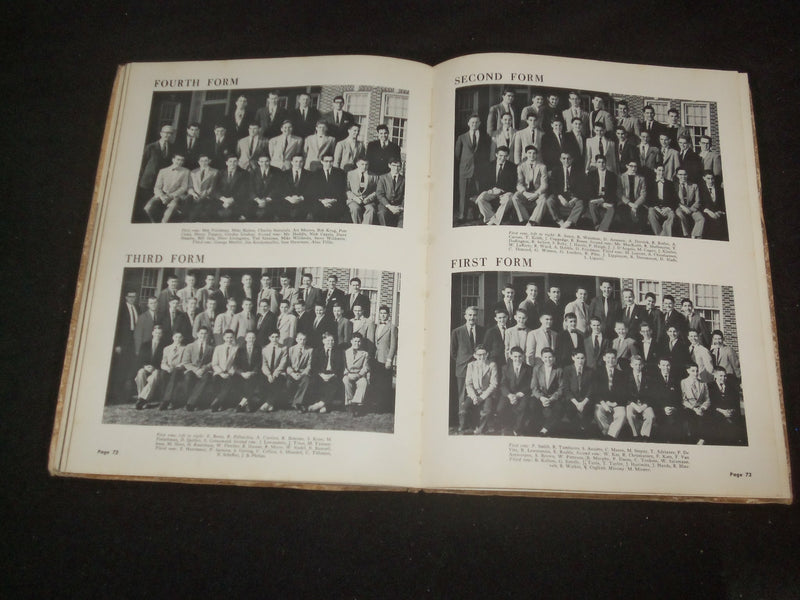 1956 POLYMNIAN NEWARK ACADEMY SCHOOL YEARBOOK - LIVINGSGTON, NJ - YB 1987