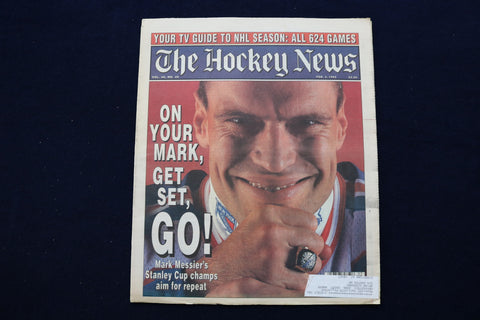 1995 FEBRUARY 3 THE HOCKEY NEWS NEWSPAPER - MARK MESSIER COVER - NP 8733