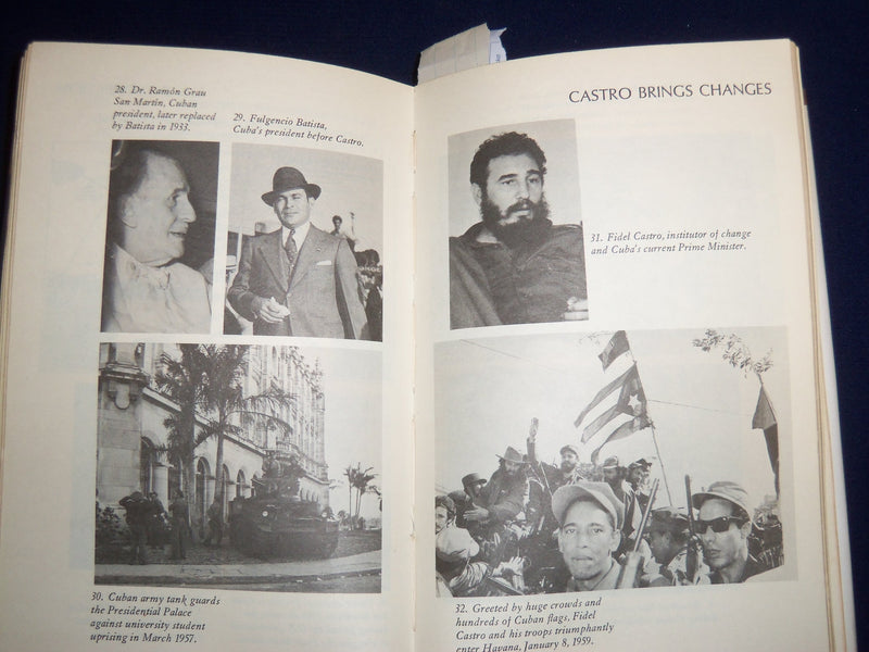 1969 CUBA THE CONTINUING REVOLUTION HARDCOVER BOOK BY BYRON WILLIAMS - KD 1417D
