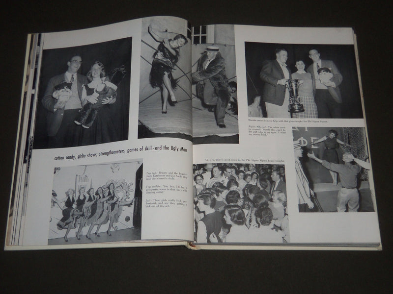 1955 TERRAPIN UNIVERSITY OF MARYLAND COLLEGE YEARBOOK - GREAT PHOTOS - YB 1165