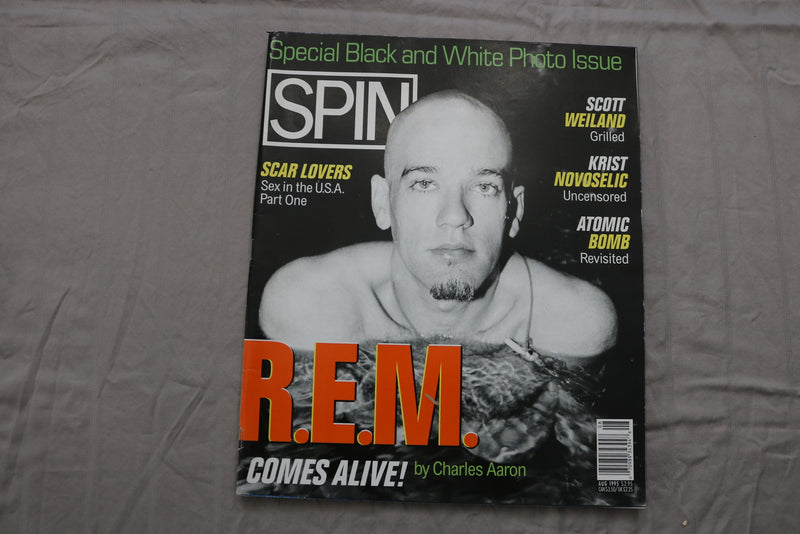 1995 AUGUST SPIN MAGAZINE - R.E.M. COVER - SP 4787Y