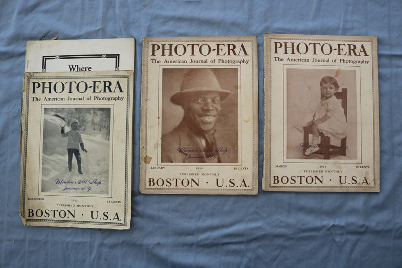 1913-1916 PHOTO ERA MAGAZINE - LOT OF 15 - O 3832