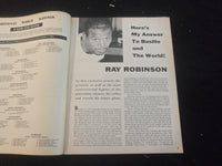 1960 MARCH BOXING ILLUSTRATED MAGAZINE - RAY ROBINSON - SP 5190G