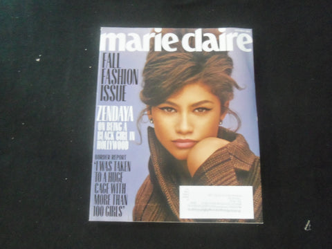 2018 SEPTEMBER MARIE CLAIRE MAGAZINE - ZENDAYA COVER - ST 734C