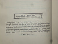 1949 CHARACTERISTICALLY AMERICAN HARDCOVER BOOK BY RALPH BARTON PERRY - KD 9228