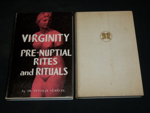 1958 VIRGINITY PRE-NUPTIAL RITES AND RITUALS BOOK LOT OF 2 - NEMECEK - KD 2766S