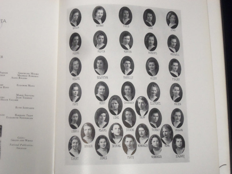 1934 THE GRIDIRON ST. LAWRENCE UNIVERSITY COLLEGE YEARBOOK - NICE PHOTOS - YB 18