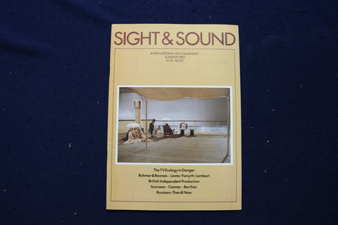1983 SUMMER SIGHT AND SOUND MAGAZINE - FELLINI'S E LA NAVE VA COVER - E 17574