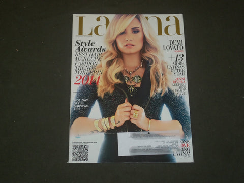2013 DECEMBER / 2014 JANUARY LATINA MAGAZINE - DEMI LOVATO COVER - B 1273