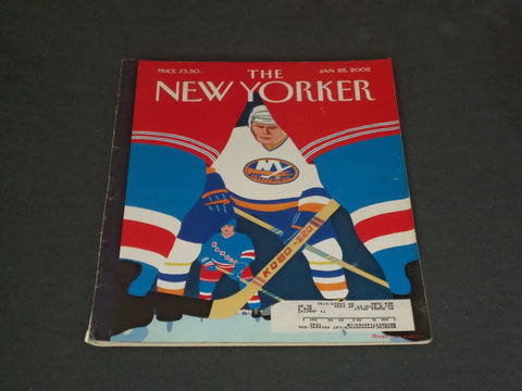 2002 JANUARY 28 THE NEW YORKER MAGAZINE - ILLUSTRATED COVER - NY 1940