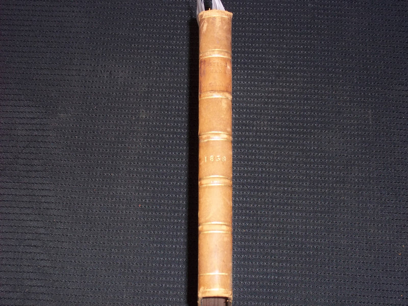 1838 THE BRITISH ALMANAC AND COMPANION VOLUME - LONDON - KD 7591