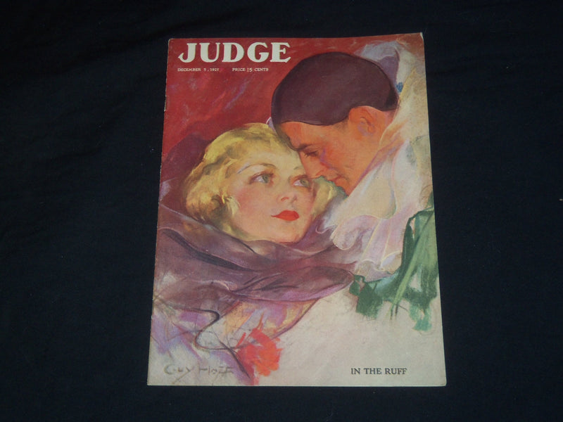 1925 DECEMBER 5 JUDGE MAGAZINE - IN THE RUFF - ST 5527