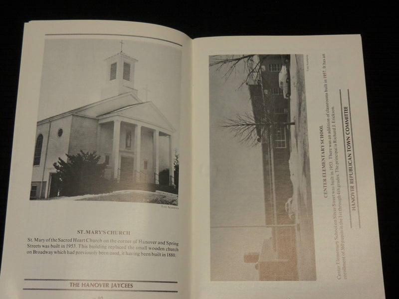 1977 HANOVER TODAY MASSACHUSETTS 250TH ANNIVERSARY PROGRAM - J 7095