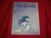 1985 APRIL 29 NEW YORKER MAGAZINE FRONT COVER ONLY - GREAT ART FOR FRAMING