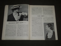 1935 PARIS SPONSORS CROCHET BOOK NO. 6 - NICE PHOTOS - J 2306