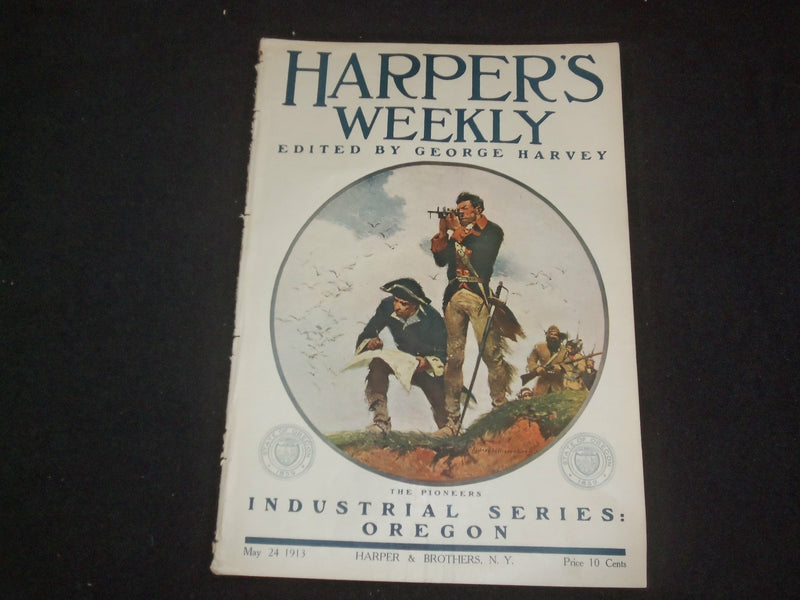1913 MAY 24 HARPER'S WEEKLY MAGAZINE - INDUSTRIAL SERIES: OREGON - ST 6389