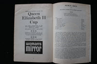 1961 MAY 11 ROYAL WINDSOR HORSE SHOW PROGRAM - HOME PARK WINDSOR CASTLE - K 1850