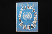 1957 MARCH 23 NEW YORKER MAGAZINE - GREAT ILLUSTRATED COVER - NY 3009