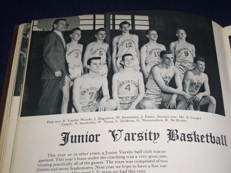 1956 THE ECHOES EASTERN CHRISTIAN HIGH SCHOOL YEARBOOK - NO. HALEDON - YB 712