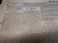 1866 OCTOBER 2 NEW YORK TIMES NEWSPAPER - JEROME PARK RACING - NP 3879Y