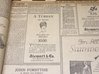 1923 JUNE 24 NEW YORK TIMES - LEVIATHAN BREAKS WORLD SPEED RECORD - NT 8726