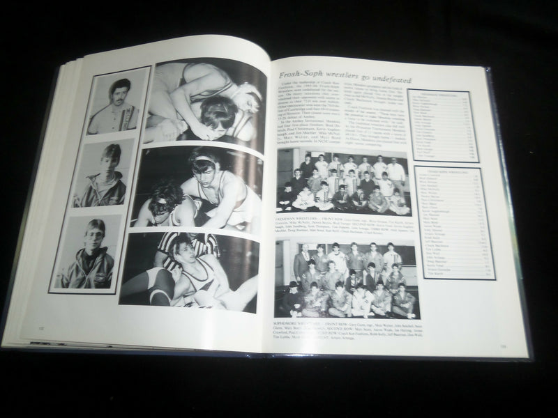 1986 ATODNEM MENDOTA HIGH SCHOOL YEARBOOK - MENDOTA, ILLINOIS - YB 2533