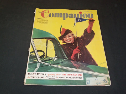 1940 DECEMBER WOMAN'S HOME COMPANION MAGAZINE - STORY BY PEARL BUCK - SP 7053