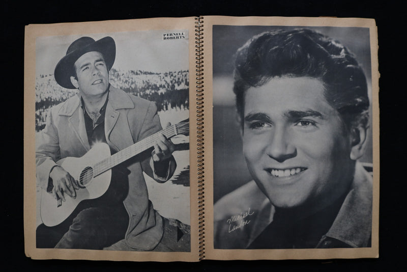 MOVIE STARS SCRAPBOOK-RICHARD CHAMBERLAIN-CONNIE STEVENS-MICHAEL LANDON- E 26435