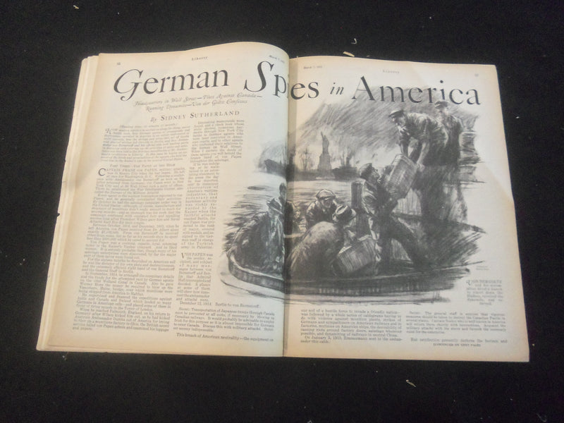 1931 MARCH 7 LIBERTY MAGAZINE - SHOULDER'D HIS CRUTCH - SP 5190E