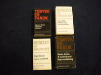 1978-1987 HUNGARIAN SOFTCOVER BOOKS - LOT OF 4 - KD 8070