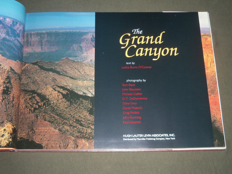 1992 THE GRAND CANYON BY LETITIA BURNS O'CONNOR HARDCOVER BOOK - I 806