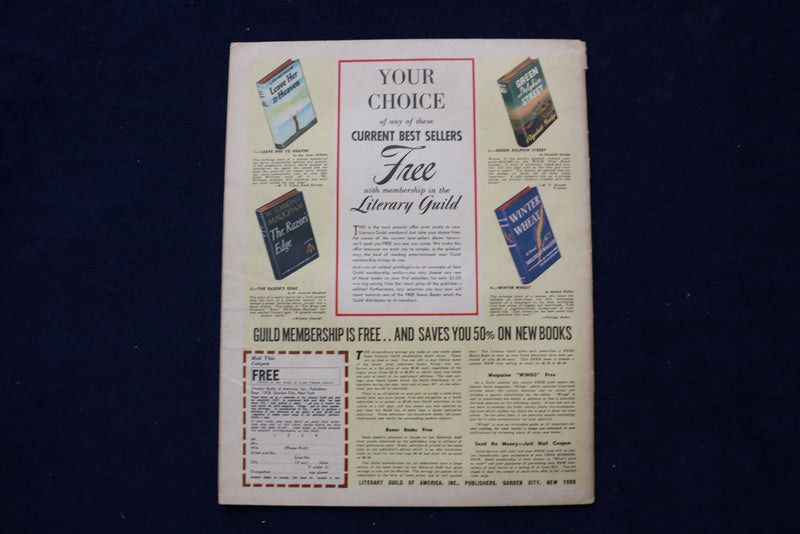1944 DECEMBER CLICK MAGAZINE - VERONICA LAKE COVER - E 23441