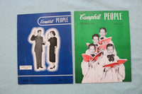 1951-1960 CAMPBELL PEOPLE MAGAZINE - LOT OF 14 - CAMDEN , NJ - O 3763