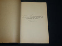 1915 NEUE REDUKTION DER NIVEAUMETERABLESUNGEN GERMAN BOOK BY MEISSNER - J 5910