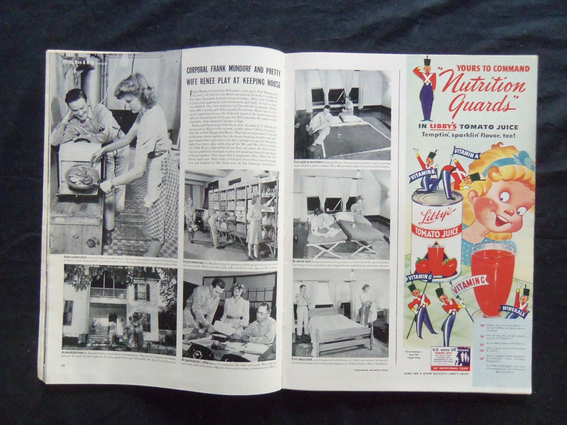 1942 OCTOBER 12 LIFE MAGAZINE - CALIFORNIA WAR WORKER - L 308