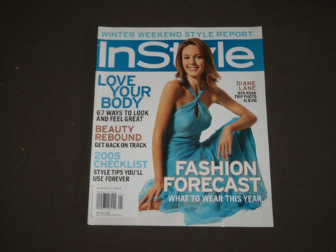 2005 JANUARY IN STYLE MAGAZINE - DIANE LANE COVER - B 265