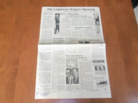 1968 JULY 18 THE CHRISTIAN SCIENCE MONITOR - PEACE MOMENTUM IN VIETNAM - NP 4658