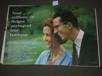 1960 OCTOBER 1 JOURS DE FRANCE MAGAZINE - FABIOLA ET BAUDOUIN - SP 8556