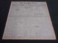 1919 APRIL 9 NEW YORK TIMES - WILSON HOPES BY PLAIN TALK TO END CRISIS - NT 6970