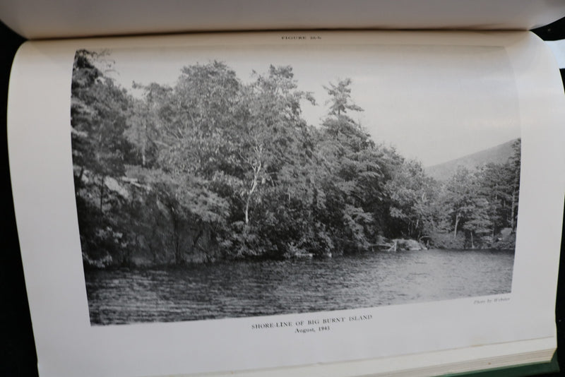 1945 LAKE GEORGE WATER CONDITIONS REPORT - HARDCOVER BOOK - K 2894