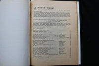 1948 NOVEMBRE LE MUSEE VIVANT HARDCOVER BOOK - FRENCH TEXT - KD 9771