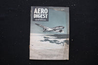 1944 OCT 15 AERO DIGEST MAGAZINE - UNITED AIRLINES 