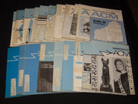 1963-1970 COMMUNICATIONS OF THE ACM MAGAZINE LOT OF 21 ISSUES - O 1778C