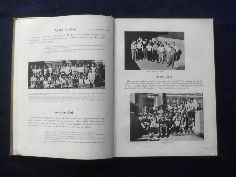 1950 PIERIAN RICHMOND HIGH SCHOOL YEARBOOK - RICHMOND, INDIANA - YB 1926M