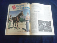 1947 MAY SPORT MAGAZINE - RACING ROUNUP - BASEBALL MAP OF THE U.S.A. - ST 7209